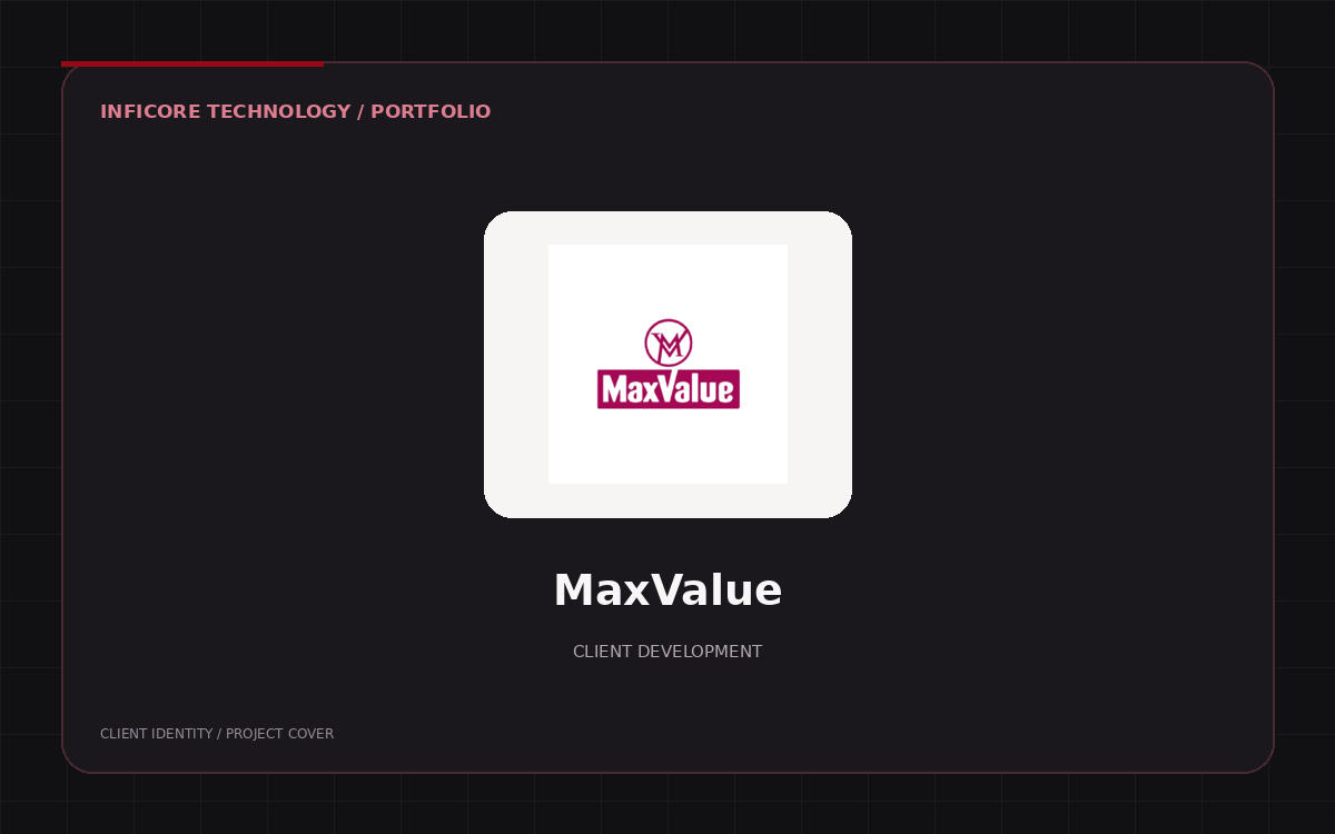 MaxValue project overview